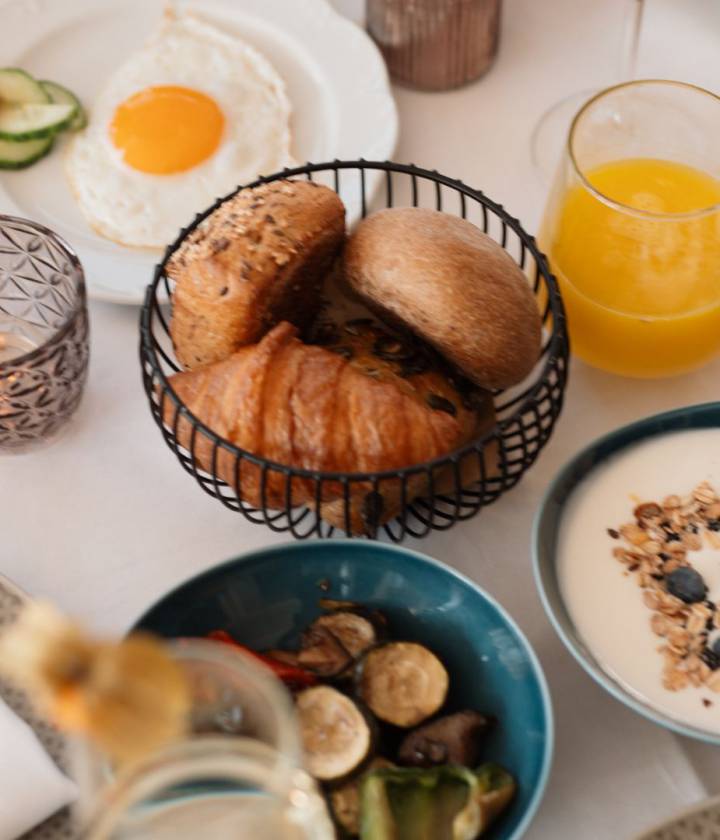 Langschläfer Frühstück