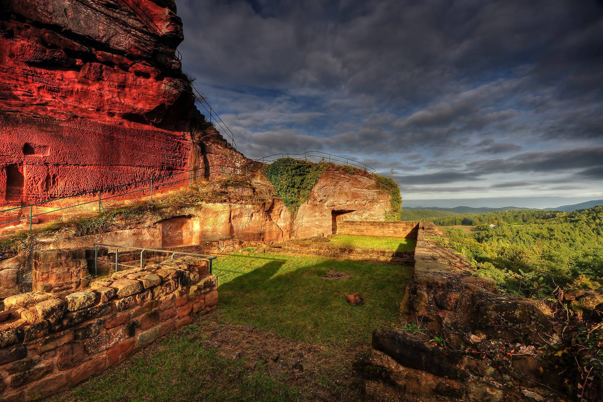 Felsen Panorama Pfalz